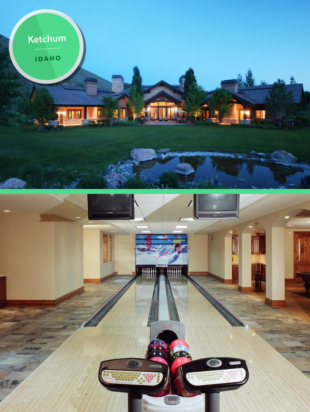 The Dude Abides 13 Homes for Sale With Bowling Alleys Trulia's Blog Real Estate 101