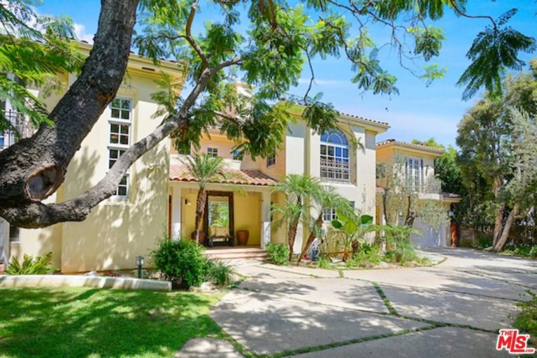 alanis morisette sells her brentwood home exterior